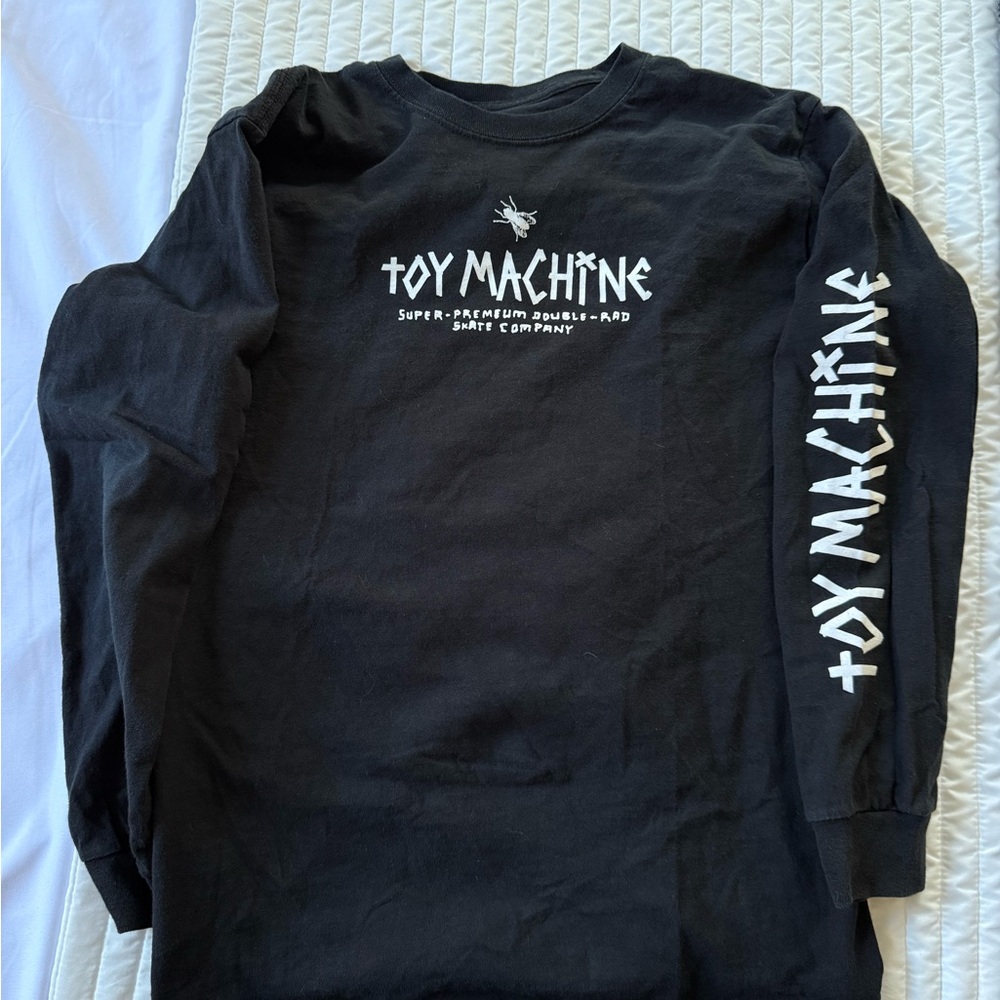 Toy Machine Black Long Sleeve Men's Tee